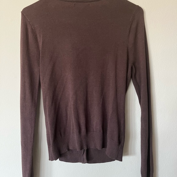Brown button sweater - Picture 3 of 3